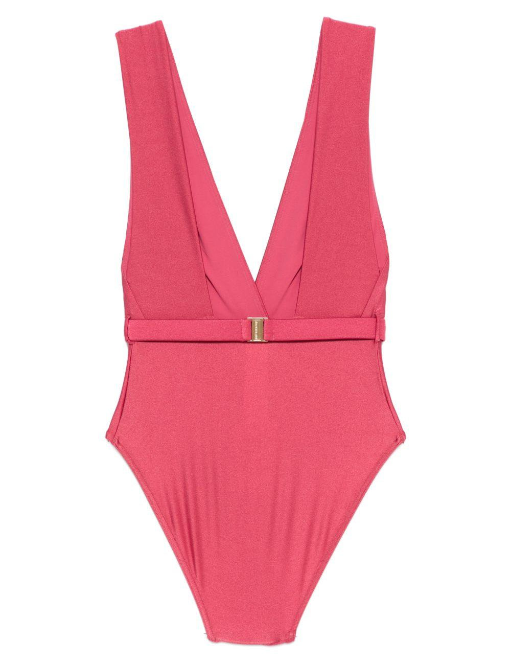 Costume con cinturino wanderlust  in rosa Zimmermann - donna 
