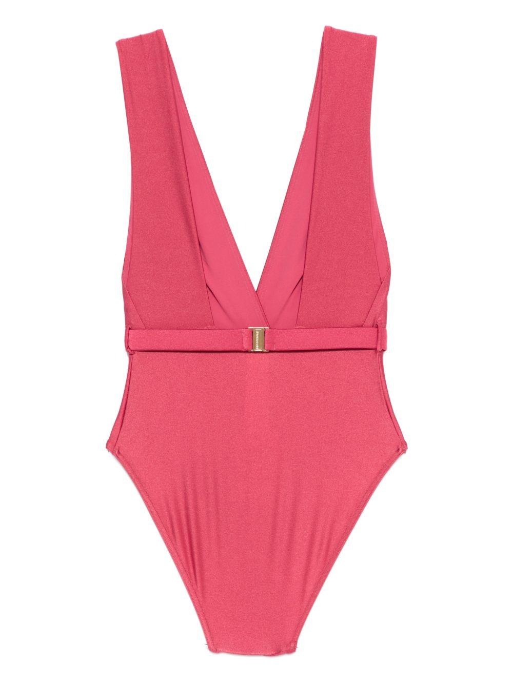 Costume con cinturino wanderlust  in rosa Zimmermann - donna 
