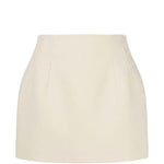 Minigonna new contour in bianco Wardrobe NYC - donna 