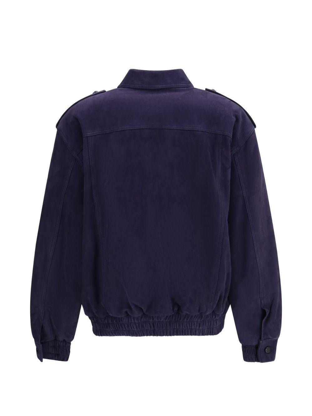 Bomber Charlie con spalline in blu BLAZÉ MILANO - donna 