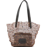 Borsa tote Jewel in ruggine Staud - donna 