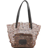 Borsa tote Jewel in ruggine Staud - donna 