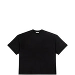 T-shirt squadrata in nero Entire studios - unisex 