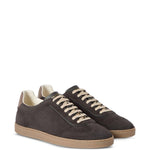 Sneakers  in camoscio in nero Brunello cucinelli - uomo 