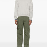 Pantaloni cargo cobalt in verde oliva Carrer - unisex 