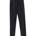 Pantaloni sartoriali con pieghe in nero Kenzo - uomo 