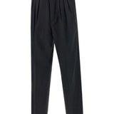 Pantaloni sartoriali con pieghe in nero Kenzo - uomo 
