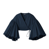 Blusa  cache coeur paysan in blu Jacquemus - donna 