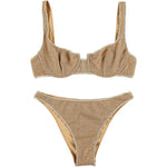 Set Bikini Lumière in oro Oséree - donna 