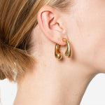 Orecchini a bottone in oro Panconesi - unisex 