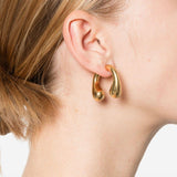 Orecchini a bottone in oro Panconesi - unisex 