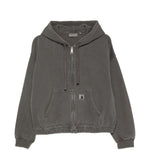 Felpa con patch logo in grigio Carhartt wip - donna 