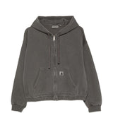 Felpa con patch logo in grigio Carhartt wip - donna 