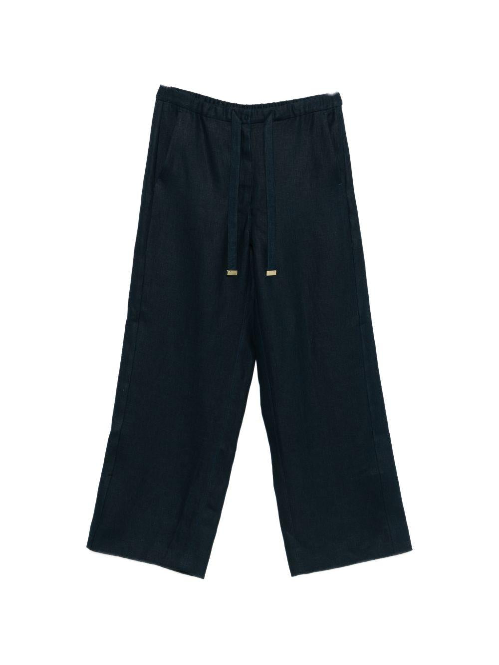 Pantaloni amedea in blu 'S Max Mara - donna 