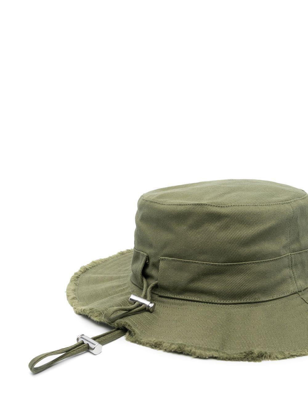 Cappello bucket le bob artichaut in verde - JACQUEMUS unisex 
