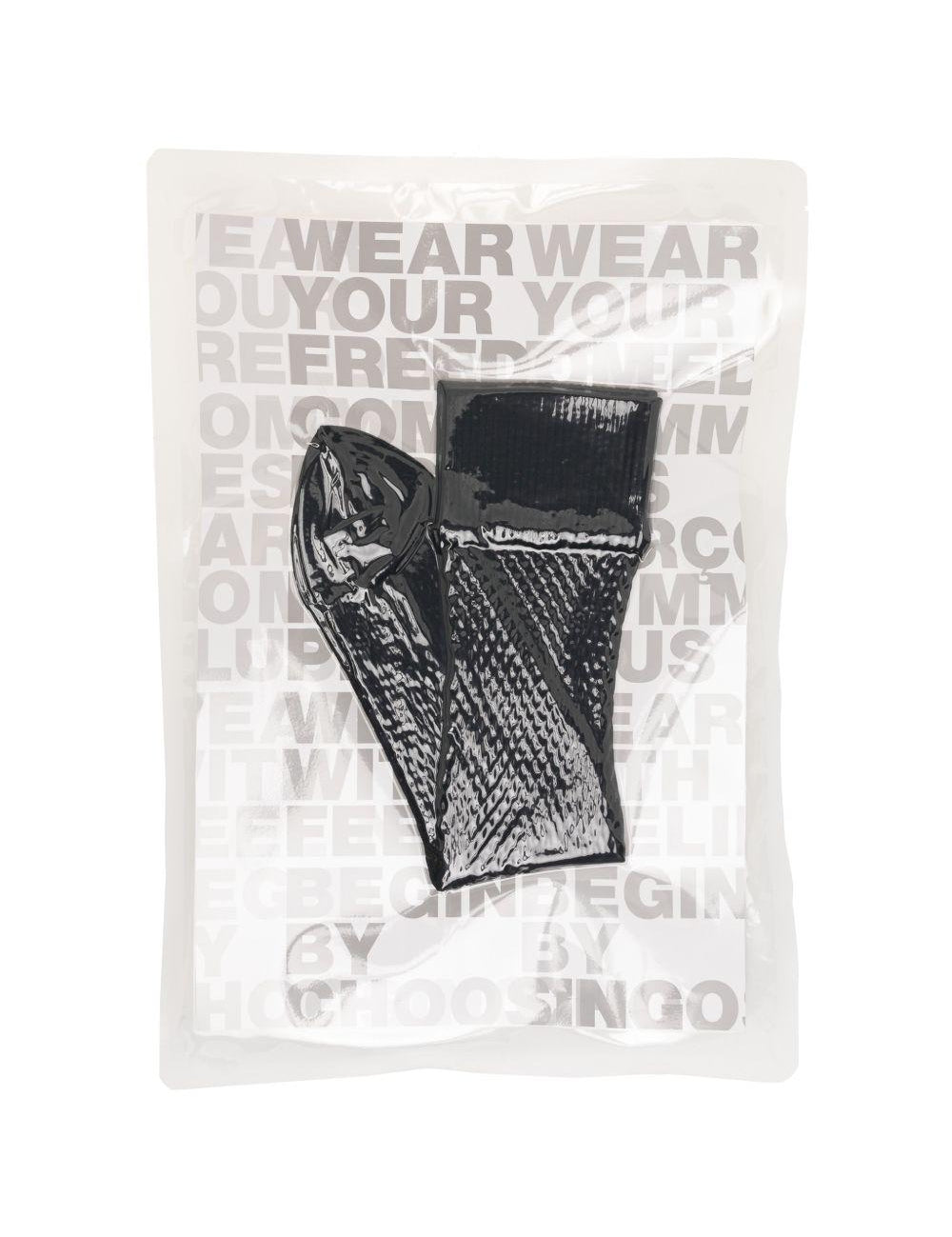 Clzini con logo in nero Comme des garcons homme plus - uomo 