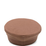 Cappello baker boy con logo ricamato in marrone Ruslan baginskiy - donna 