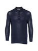 Polo a maniche lunghe in blu Entire studios - unisex