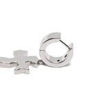 Orecchini Tipsy Cross in argento Darkai - unisex 