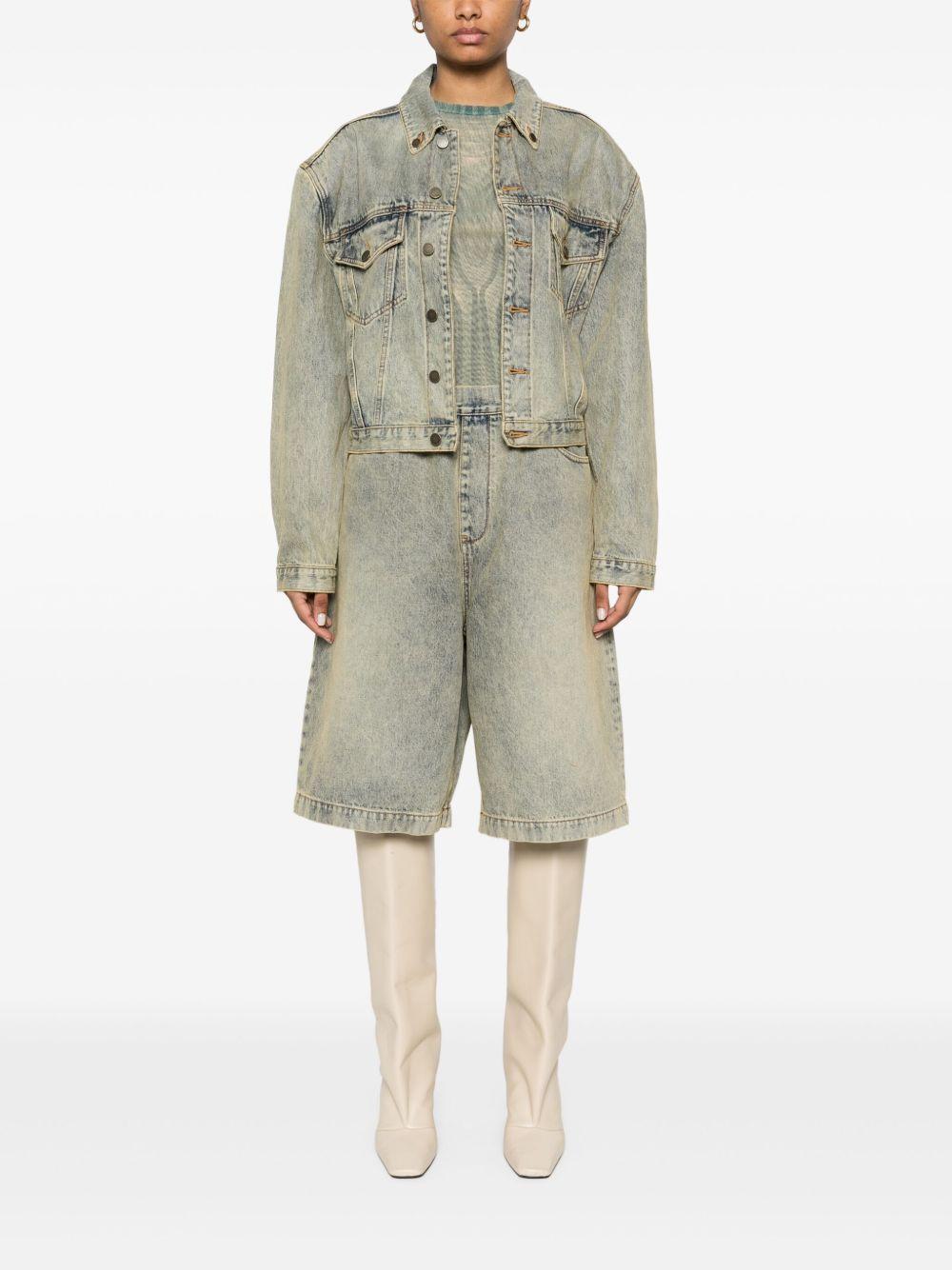 Shorts in denim spar in blu Entire studios - unisex 