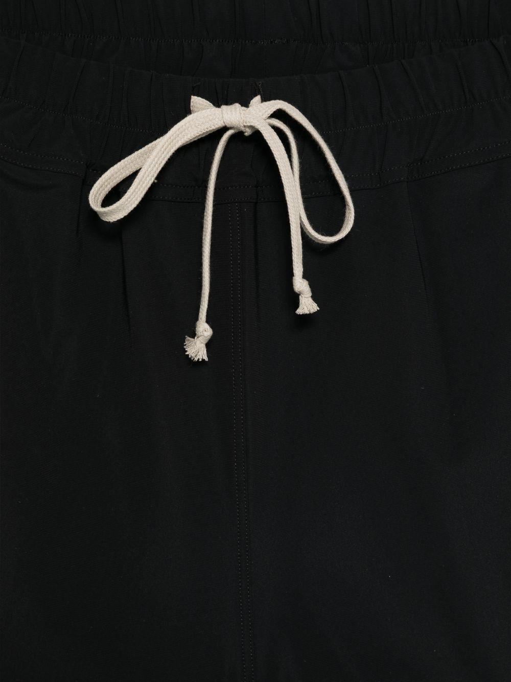 Costume da bagno con coulisse in nero Rick owens - uomo 