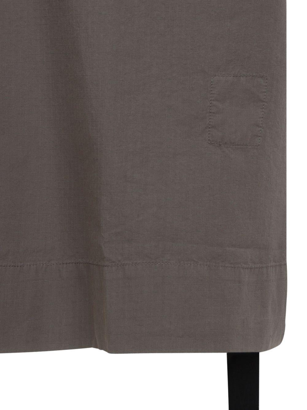 Camicia con tasche in grigio Rick owens drkshdw - uomo 
