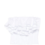 Top volant in bianco Viktor&rolf - donna 