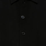 Cappotto monopetto in nero Mackintosh - uomo 