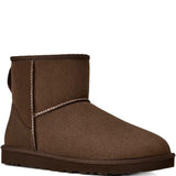 Stivali in pelle scamosciata in marrone Ugg - uomo 