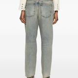 Jeans a bottoni in blu Haikure - donna 