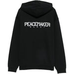 Felpa con stampa slogan in nero Oamc peacemaker - uomo 