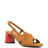 Sandali con dettaglio taglio in marrone Chie mihara - donna 