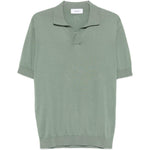 Polo con colletto in verde Lardini - uomo 
