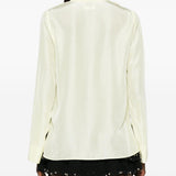 Camicia in seta in giallo Forte forte - donna 