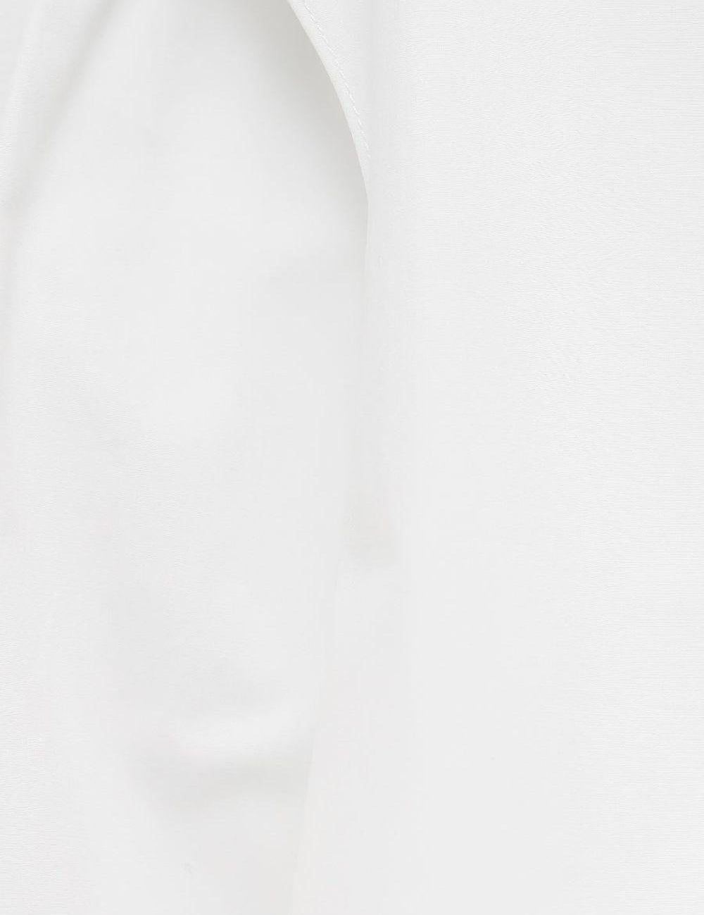 Chemisier Berlingot con arricciatura in bianco Jacquemus - donna 