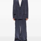 Blazer monopetto in blu Feng Chen Wang - uomo 