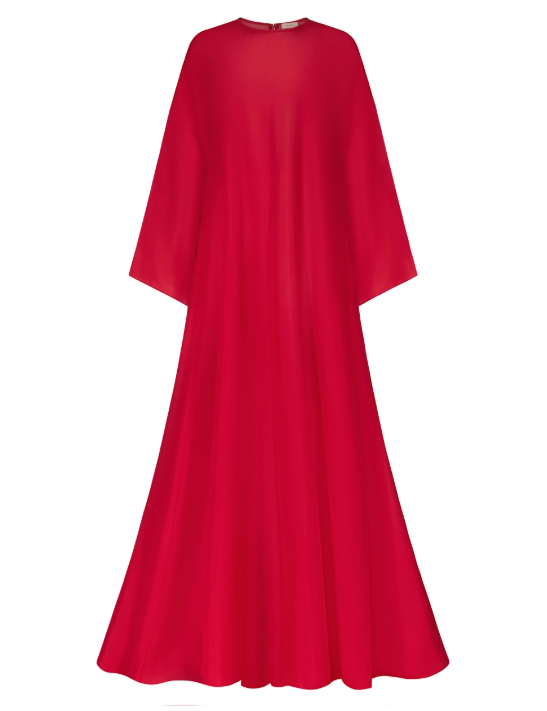 Abito maxi meru in rosso Temily - donna 