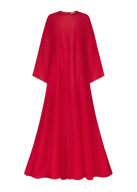 Abito maxi meru in rosso Temily - donna 