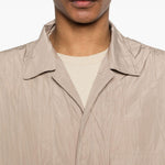 Giacca con effetto stropicciato in beige GONGDID DESIGN - uomo 