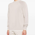 Maglia con design a strati in beige Eleventy - uomo 