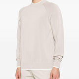 Maglia con design a strati in beige Eleventy - uomo 