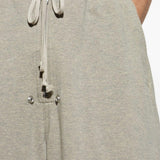 Pantaloni a gamba ampia con coulisse in grigio Rick owens drkshdw - uomo 