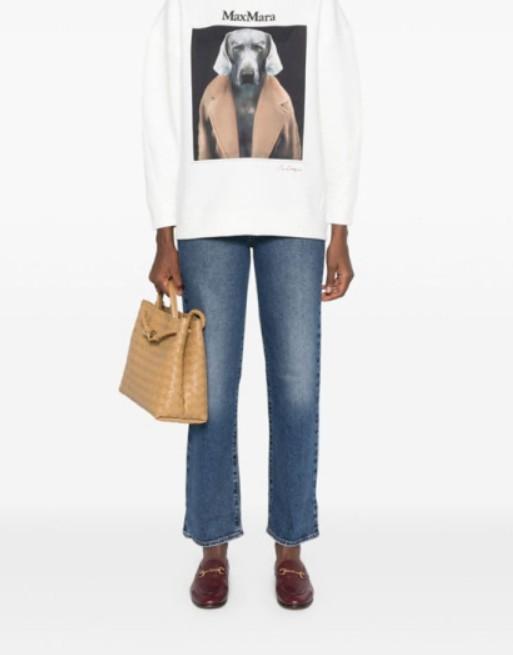 Jeans a gamba dritta robcage in blu 