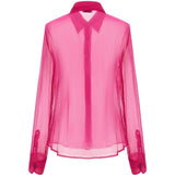 Camicia semi-trasparente cloudy in rosa  Dries van noten - donna 