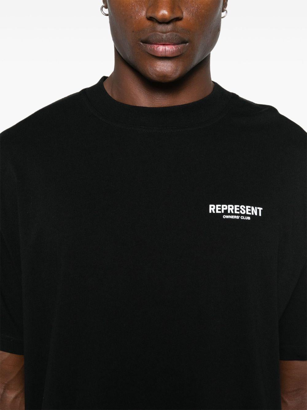 T-shirt Owners Club in nero Represent - uomo 