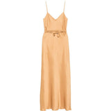 Abito midi con scollo a V di Lukas in nero Antonelli - donna 