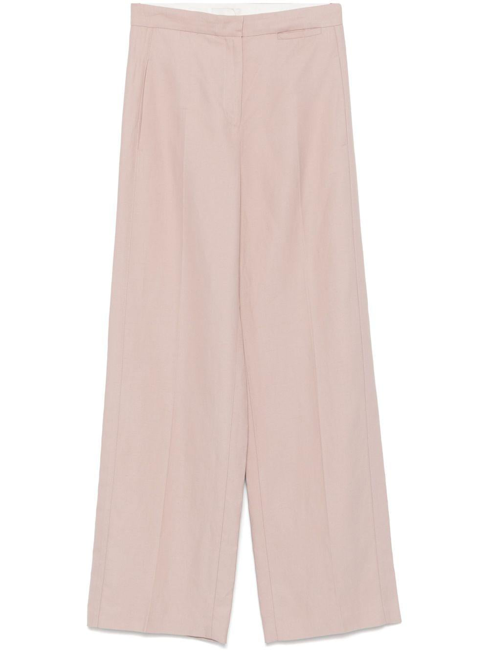 Pantaloni sartoriali in rosa Loulou studio - donna 
