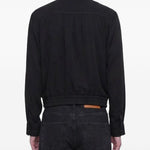Giacca herman con zip in nero Second layer - uomo 