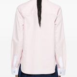 Camicia a maniche lunghe in rosa Casablanca - donna 