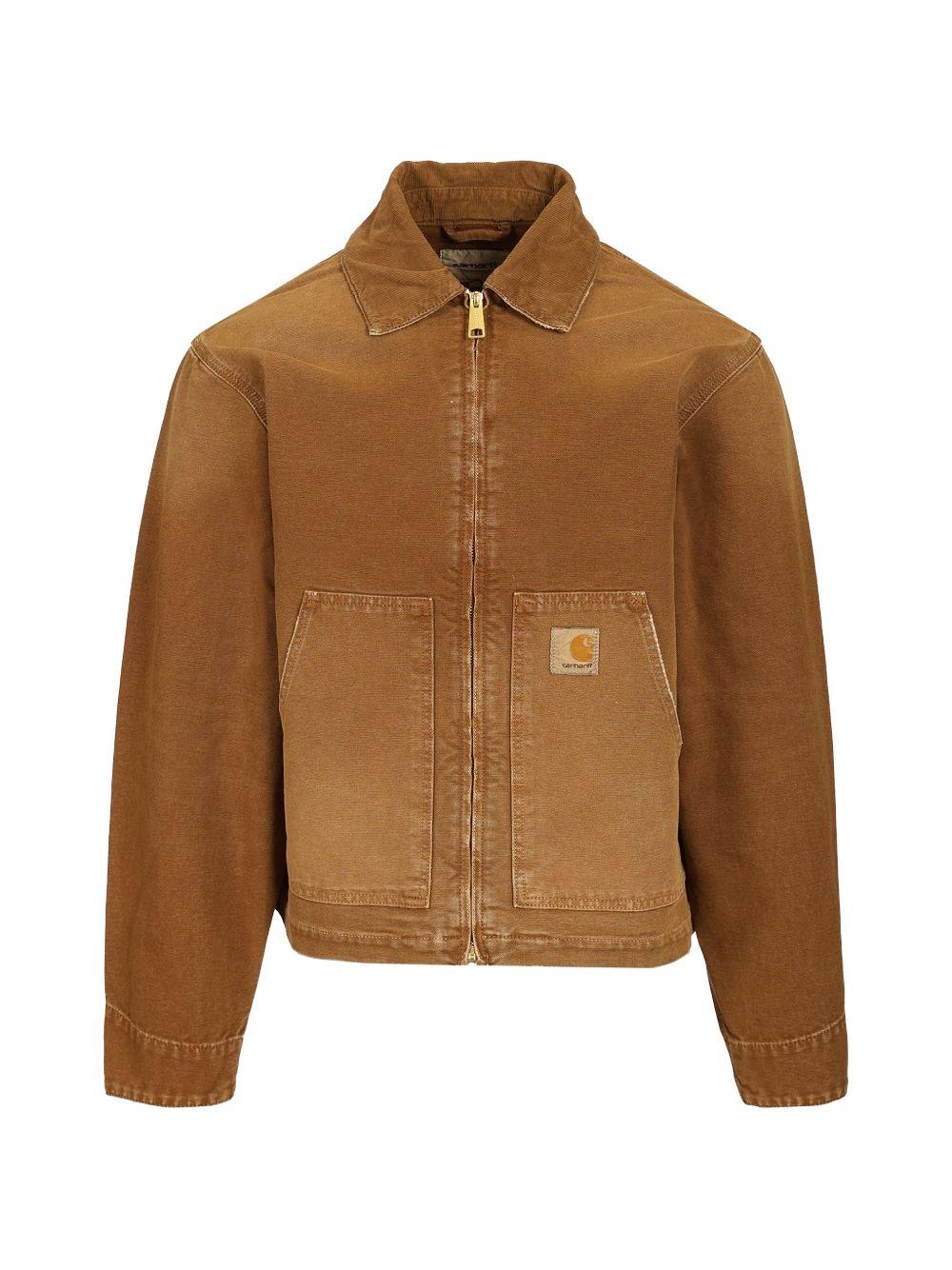 Giacca in cotone dearborn in marrone 